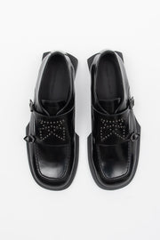 POEVE JMAZ25 ローファー レチE‚£ースシューズ | POEVE JMAZ25 loafers women's shoes