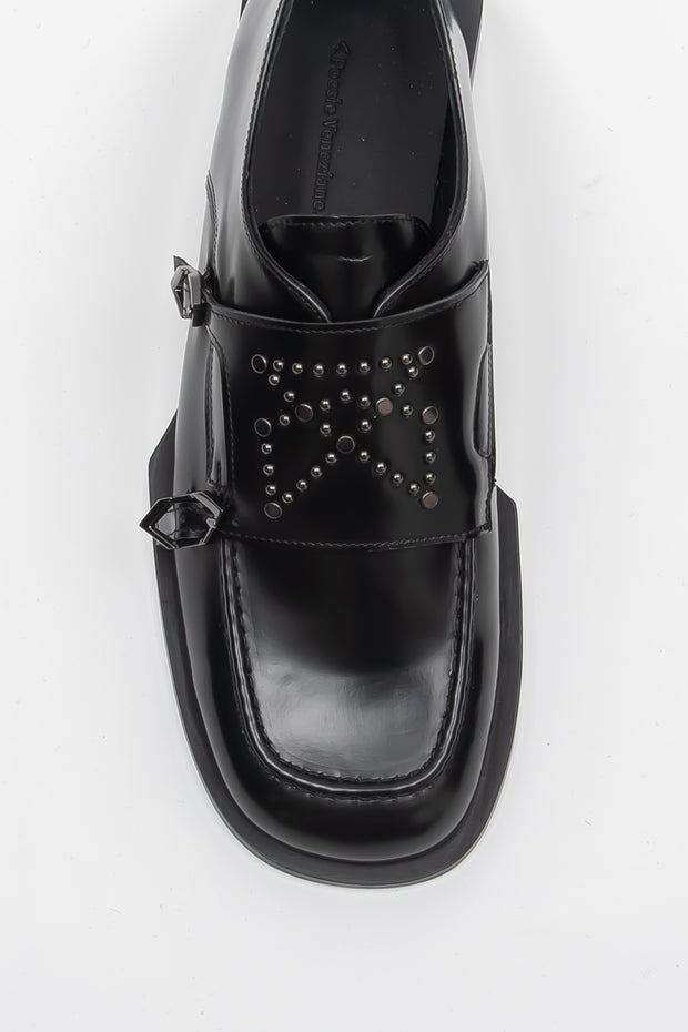 POEVE JMAZ25 ローファー レチE‚£ースシューズ | POEVE JMAZ25 loafers women's shoes