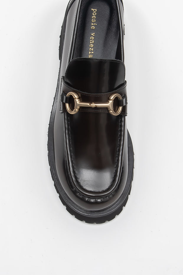 POEVE JMC30 ローファー レチE‚£ースシューズ | POEVE JMC30 loafers women's shoes