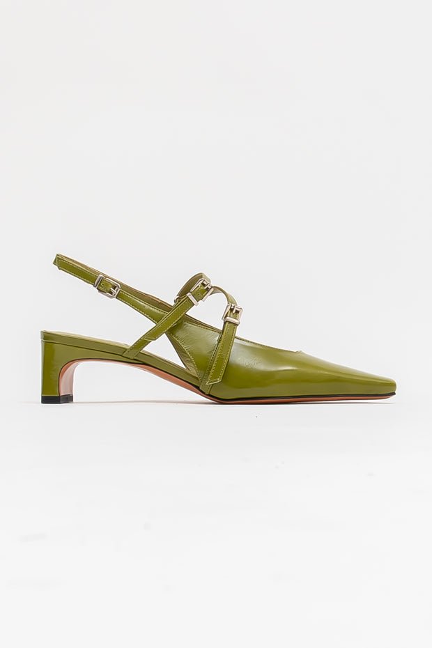 POEVE OT14 スリングバック レディースシューズ | POEVE OT14 sling back women's shoes