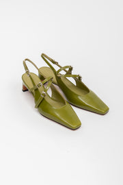 POEVE OT14 スリングバック レディースシューズ | POEVE OT14 sling back women's shoes