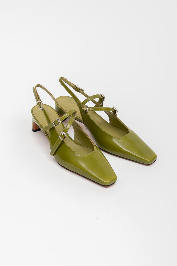 POEVE OT14 スリングバック レディースシューズ | POEVE OT14 sling back women's shoes