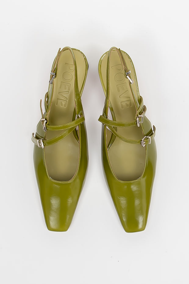 POEVE OT14 スリングバック レディースシューズ | POEVE OT14 sling back women's shoes