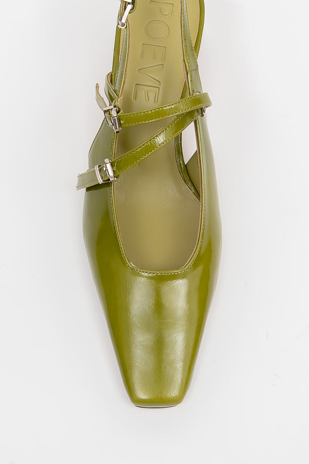 POEVE OT14 スリングバック レディースシューズ | POEVE OT14 sling back women's shoes