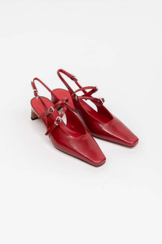 POEVE OT14 スリングバック レディースシューズ | POEVE OT14 sling back women's shoes