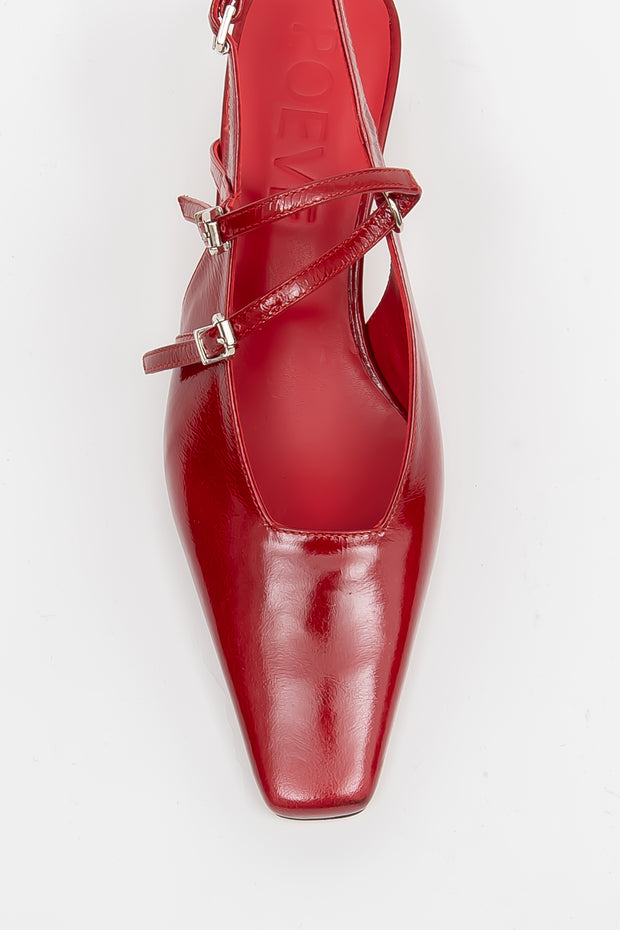 POEVE OT14 スリングバック レディースシューズ | POEVE OT14 sling back women's shoes