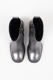 POEVE　イタリア製　ブーツ　シルバー